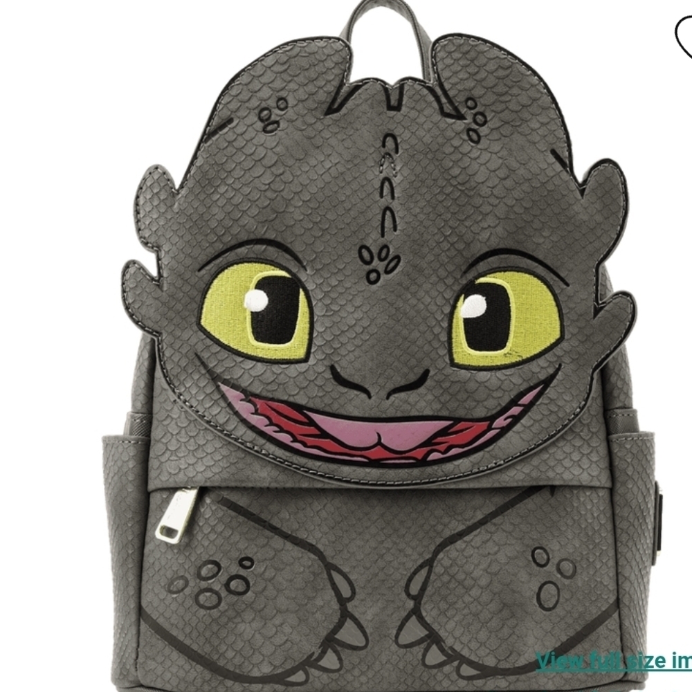 How To Train A Dragon "Toothless" Loungefly